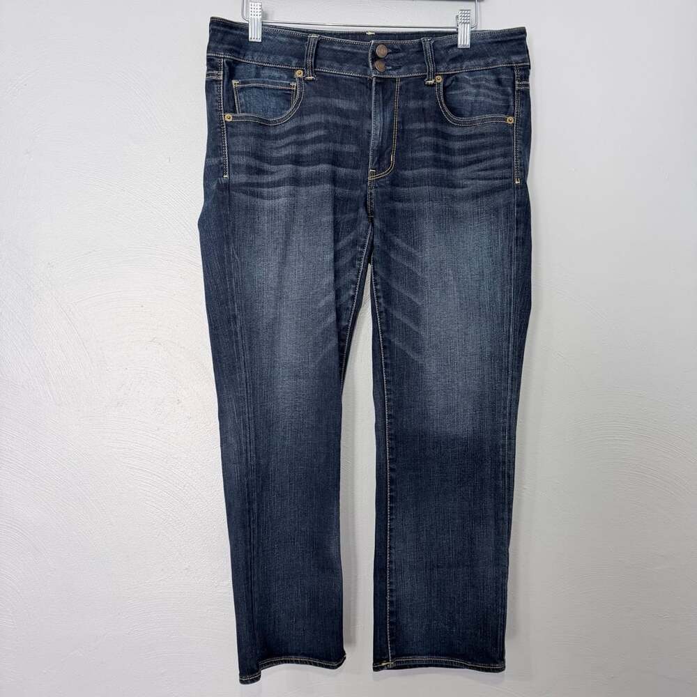 American Eagle Outfitters Jeans Size 12 Dark Wash Denim